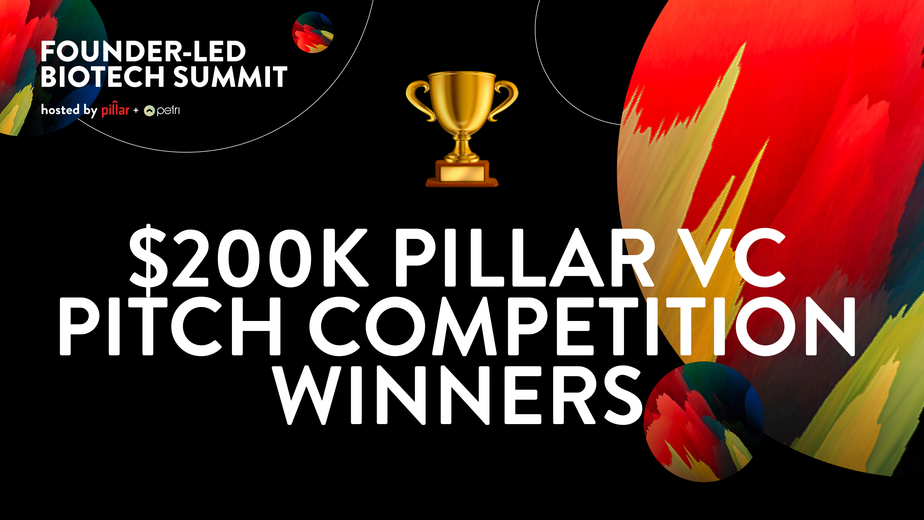 200K Pillar VC Pitch Competition Winners